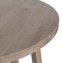 Ixia Mesa Alta Natural Madera de Pino 79,50 x 79,50 x 102 cm