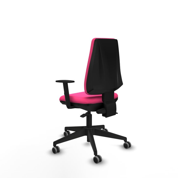 PIQUERAS Y CRESPO Silla de oficina Elche Rosa con mecanismo Asincro PIQUERAS Y CRESPO Silla de oficina Elche Rosa con mecanismo Asincro