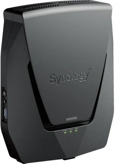 Synology WRX560 Router Wi-Fi 6 Doble Banda Negro