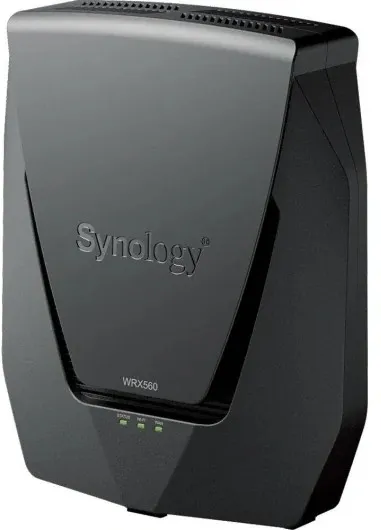 Synology WRX560 Router Wi-Fi 6 Doble Banda Negro