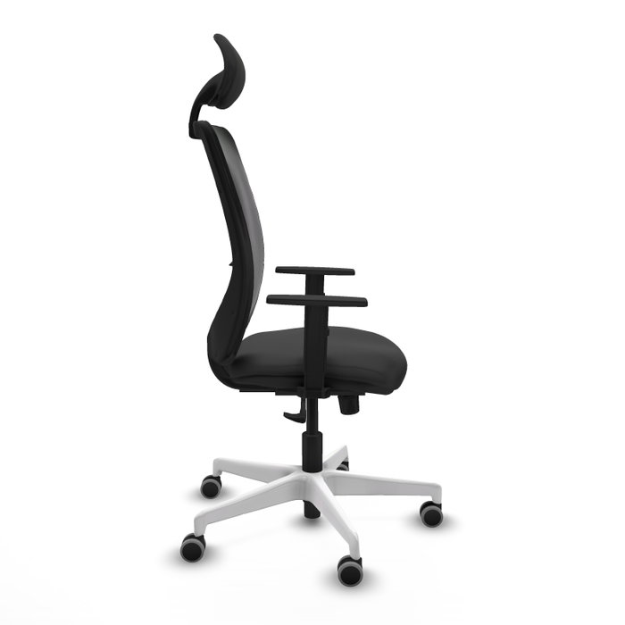 PIQUERAS Y CRESPO Silla de oficina Zulema con Mecanismo Sincro, Gris oscuro y Negro PIQUERAS Y CRESPO Silla de oficina Zulema con Mecanismo Sincro, Gris oscuro y Negro