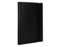 Liderpapel Libreta Similpiel A5 Negra 120 Hojas Cuadriculadas 70gr Cierre Gomillas