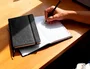 Liderpapel Libreta Similpiel A5 Negra 120 Hojas Cuadriculadas 70gr Cierre Gomillas