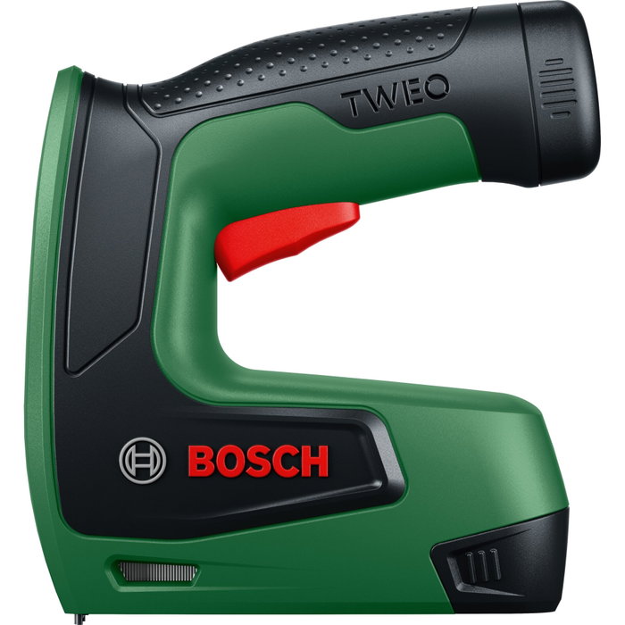 Bosch TWEO (C) Tacker con batería de 4V 2,0 Ah y accesorio para papel