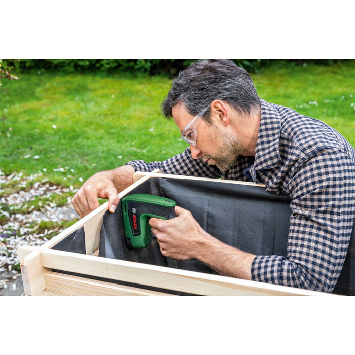 Bosch TWEO (C) Tacker con batería de 4V 2,0 Ah y accesorio para papel