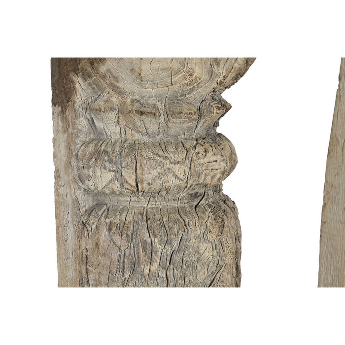 DKD Home Decor Columna de Teca Natural 17x19x160 cm