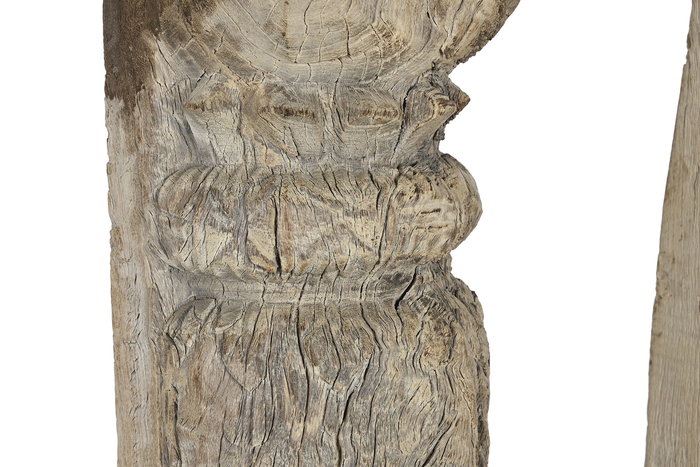 DKD Home Decor Columna Natural Teca 17 x 160 x 19 cm