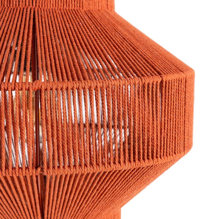 Lámpara Techo Teja Cuerda de Papel 30 X 30 X 28,50 cm