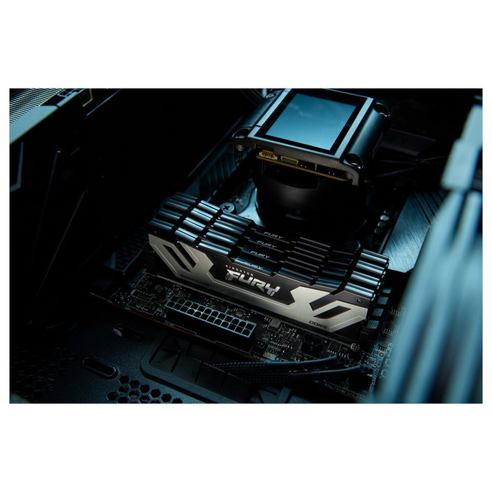 Kingston FURY Renegade Silver DDR5 RAM 24GB 1x24GB 8800MT/s CL42 CUDIMM DIMM 288-pin para PC Kingston FURY Renegade Silver DDR5 RAM 24GB 1x24GB 8800MT/s CL42 CUDIMM DIMM 288-pin para PC