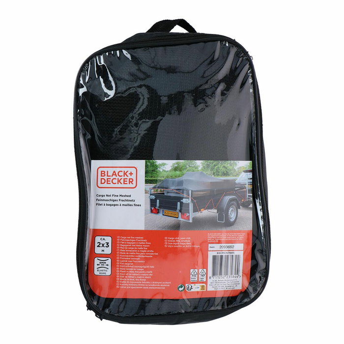 Black+Decker Red de carga elástica 2x3m con 14 ojales