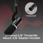HyperX FlipCast Micrófono Dinámico USB/XLR Negro