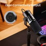 HyperX FlipCast Micrófono Dinámico USB/XLR Negro
