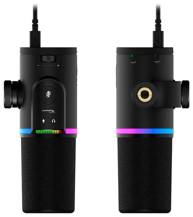 HyperX FlipCast Micrófono Dinámico USB/XLR Negro