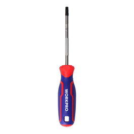 Workpro Destornillador Torx T27 x 100 mm Punta Magnética Negra Cuerpo Cromo-Vanadio Mango Ergonómico