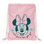 Bolsa Mochila con Cuerdas Minnie Mouse Minty Rosa 26 x 34 x 1 cm
