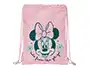 Bolsa Mochila con Cuerdas Minnie Mouse Minty Rosa 26 x 34 x 1 cm