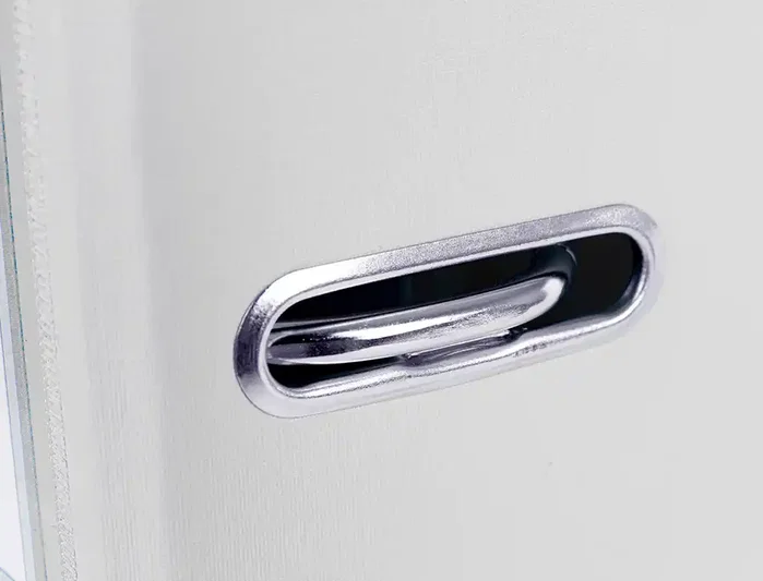Liderpapel Archivador de Palanca A4 Forrado PVC Blanco 75mm