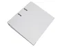 Liderpapel Archivador de Palanca A4 Forrado PVC Blanco 75mm
