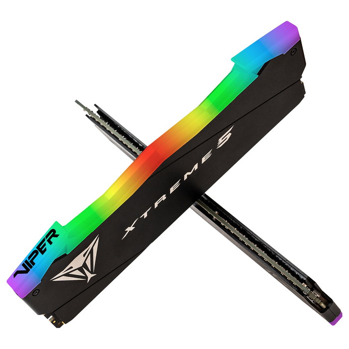 Patriot Viper Xtreme 5 PVXR532G80C38K 32GB Kit (2x16GB) DDR5 8000MHz RAM con RGB y Disipador Térmico - Perfil Intel XMP 3.0, Unbuffered, 288-pin DIMM
