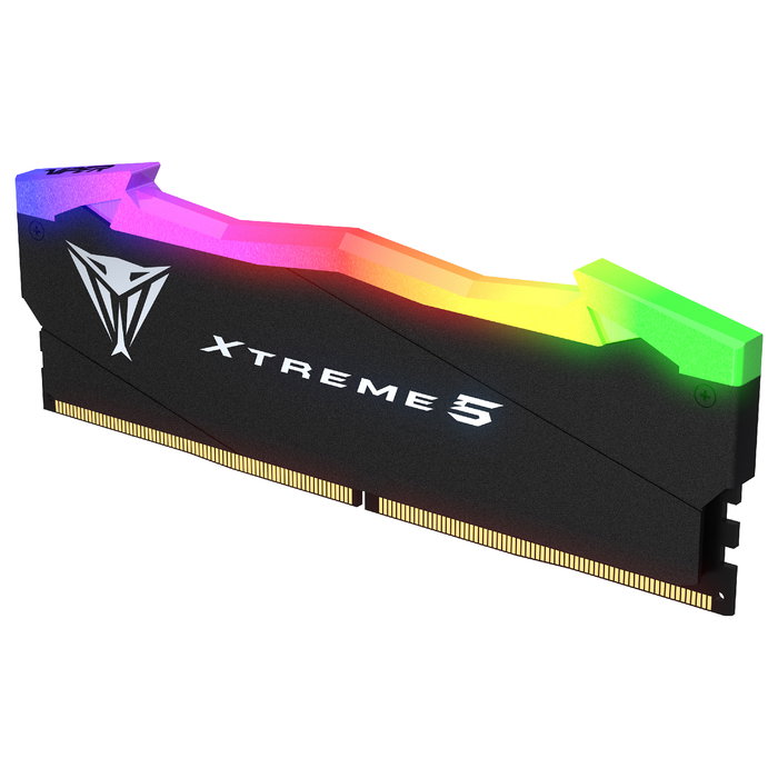 Patriot Viper Xtreme 5 PVXR532G80C38K 32GB Kit (2x16GB) DDR5 8000MHz RAM con RGB y Disipador Térmico - Perfil Intel XMP 3.0, Unbuffered, 288-pin DIMM