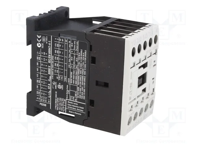EATON ELECTRIC Contactor DILMP20 4-polar 12A 230VAC