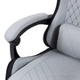 Mars Gaming MGCXFSB Fabric Negro Plata