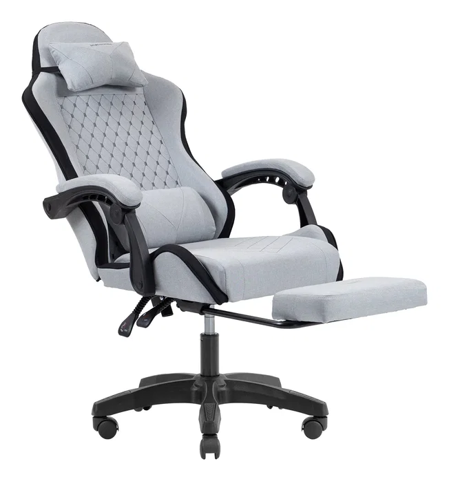 Mars Gaming MGCXFSB Fabric Negro Plata