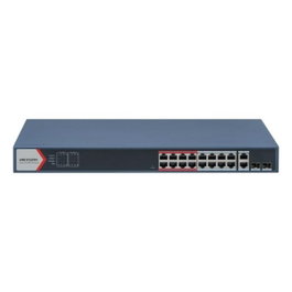 Hikvision DS-3E1318P-EI(B) Switch PoE Gestionado de 16 Puertos