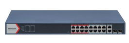 Hikvision Switch PoE 16 Puertos Smart Managed Fast Ethernet