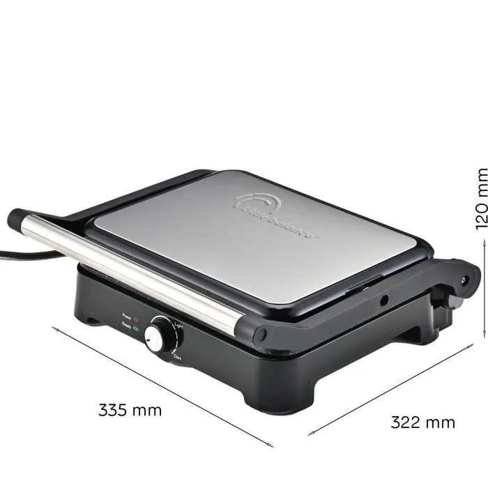 Little Balance 8744 Parrilla para carne Speed grill 2000 W 2 posiciones Negro Little Balance 8744 Parrilla para carne Speed grill 2000 W 2 posiciones Negro