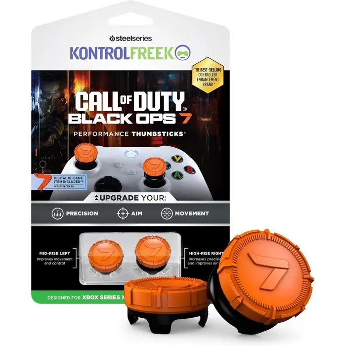 Steelseries KontrolFreek Paquete de 2 joysticks de alto rendimiento Naranja para Xbox Series y Xbox One Steelseries KontrolFreek Paquete de 2 joysticks de alto rendimiento Naranja para Xbox Series y Xbox One