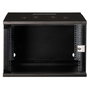 Digitus Armario Rack Mural SOHO Pro 7U, 19 Pulgadas, 540x400x370 mm, Capacidad 60 kg, Gestión de Cables, Negro, Referencia: SOHO PRO 7HE