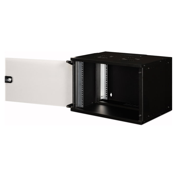 Digitus Armario Rack Mural SOHO Pro 7U, 19 Pulgadas, 540x400x370 mm, Capacidad 60 kg, Gestión de Cables, Negro, Referencia: SOHO PRO 7HE