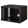 Digitus Armario Rack Mural SOHO Pro 7U, 19 Pulgadas, 540x400x370 mm, Capacidad 60 kg, Gestión de Cables, Negro, Referencia: SOHO PRO 7HE