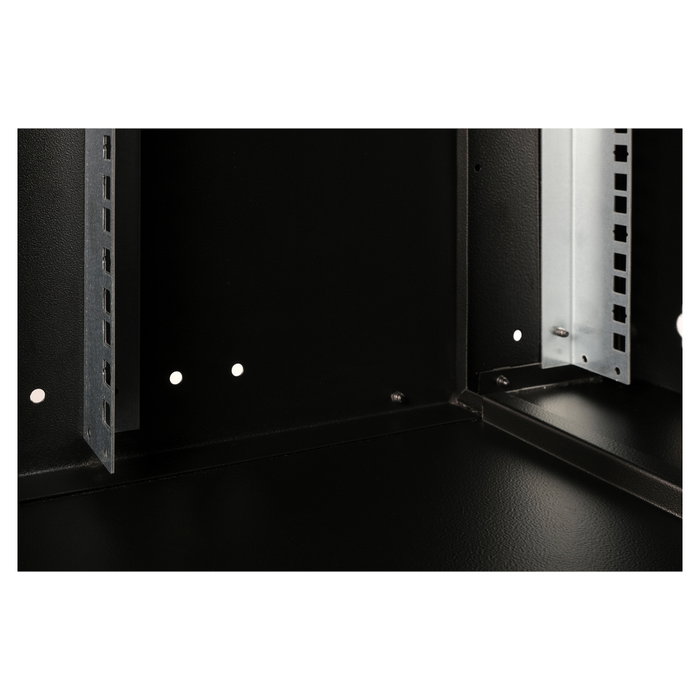 Digitus Armario Rack Mural SOHO Pro 7U, 19 Pulgadas, 540x400x370 mm, Capacidad 60 kg, Gestión de Cables, Negro, Referencia: SOHO PRO 7HE
