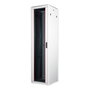 ROLINE 26.21.0068 Rack 47U 19" (600x600 mm) Independiente de Acero Gris con Puertas de Cristal Desmontables, IP20, Peso Máx. 600 kg