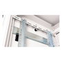ROLINE 26.21.0068 Rack 47U 19" (600x600 mm) Independiente de Acero Gris con Puertas de Cristal Desmontables, IP20, Peso Máx. 600 kg