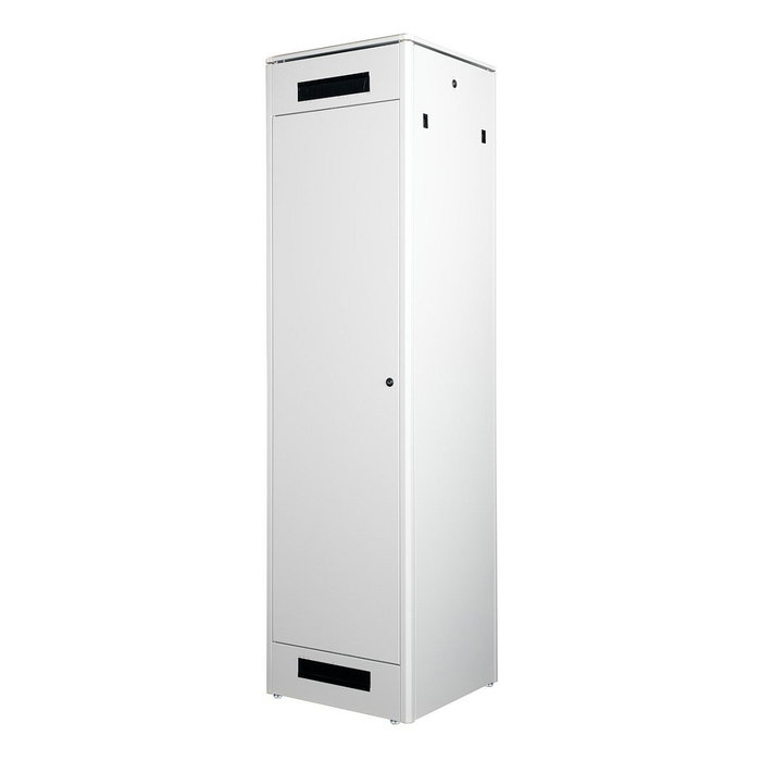 ROLINE 26.21.0068 Rack 47U 19" (600x600 mm) Independiente de Acero Gris con Puertas de Cristal Desmontables, IP20, Peso Máx. 600 kg