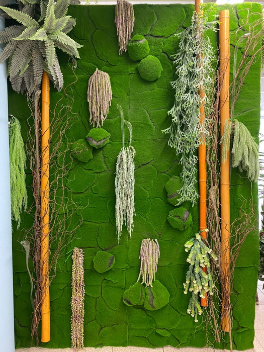 Oplante Manto de Musgo Sintético para Jardín Vertical Artificial, Verde, Fibra Natural, 100 x 100 cm Oplante Manto de Musgo Sintético para Jardín Vertical Artificial, Verde, Fibra Natural, 100 x 100 cm