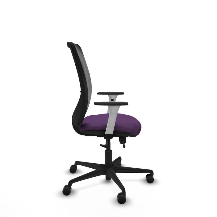 PIQUERAS Y CRESPO Silla de oficina Zulema Morado/Negro con mecanismo Sincro/Traslack PIQUERAS Y CRESPO Silla de oficina Zulema Morado/Negro con mecanismo Sincro/Traslack