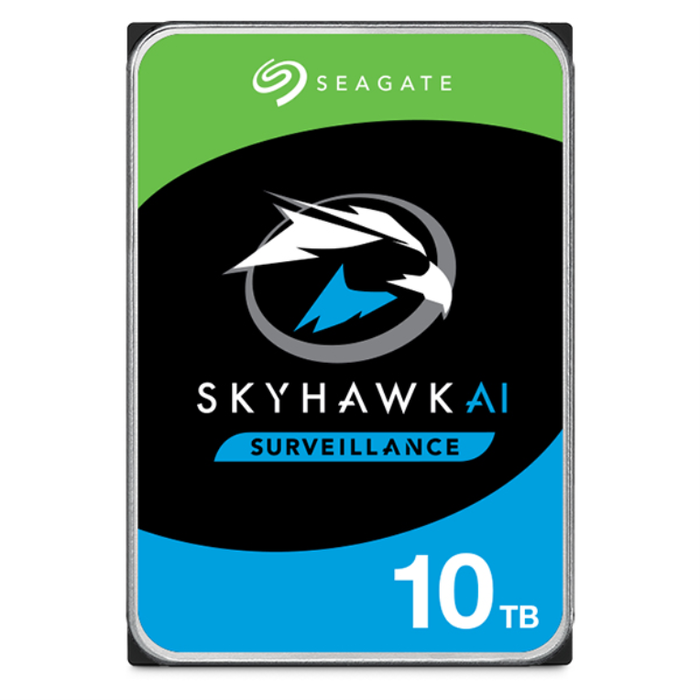 Seagate ST10000VE001 Disco Duro Interno 10 TB 7200 RPM 3.5" para Sistemas de Vigilancia