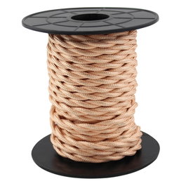GSC Evolution Cable textil 10M (2x0.75mm) trenzado Cobre