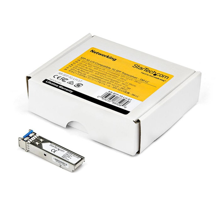 StarTech.com Módulo Transceptor SFP 1G 1000Base-SX LC MM para Extreme Networks 10051 - 850 nm, 550 m, DDM StarTech.com Módulo Transceptor SFP 1G 1000Base-SX LC MM para Extreme Networks 10051 - 850 nm, 550 m, DDM