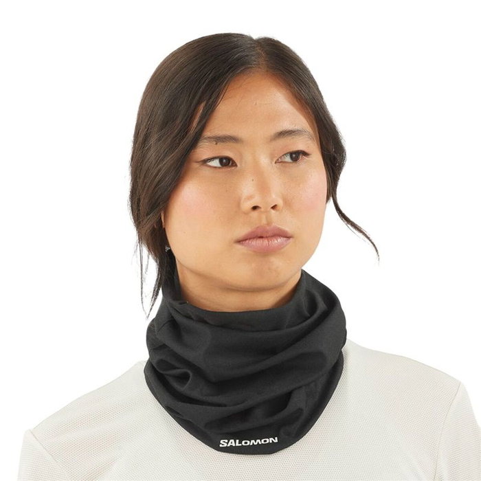 Braga de Cuello Salomon Cross NeckHead Tube U Negro