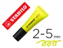 Stabilo Rotulador Fluorescente 72 Amarillo Neón Trazo 2-5 mm Marcador Antiseado