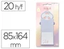 Imaginovo Bloc Notas Adhesivas con Mensaje Trasero Perro 20 Hojas 85x164 mm