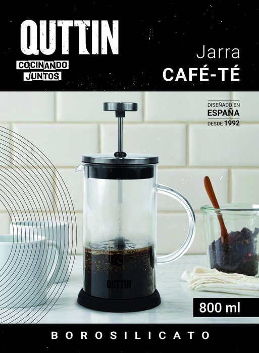 Inde Jarra Café-Té Boro-Ss 800 ml (8 Unidades)