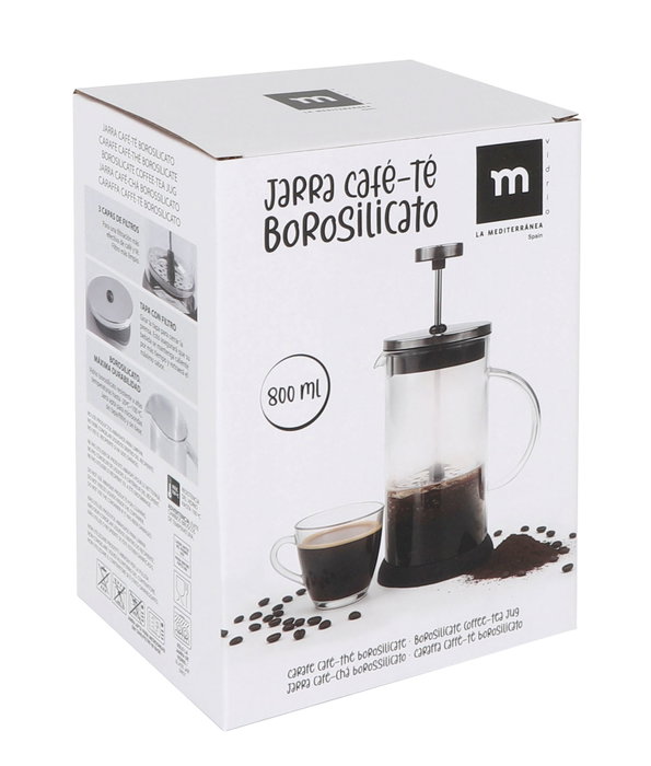 Inde Jarra Café-Té Boro-Ss 800 ml (8 Unidades)