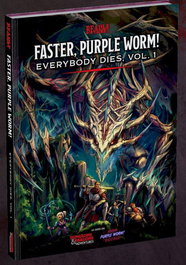 Dungeons & Dragons Adventure Book Faster, Purple Worm *Inglés*