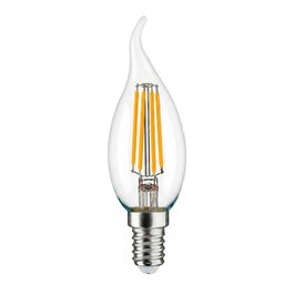Synergy21 Synergy 21 LED Retrofit E14 Kerze milchig geschweift 4,5W ww